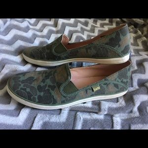 Women’s Camo Slip-on Keds